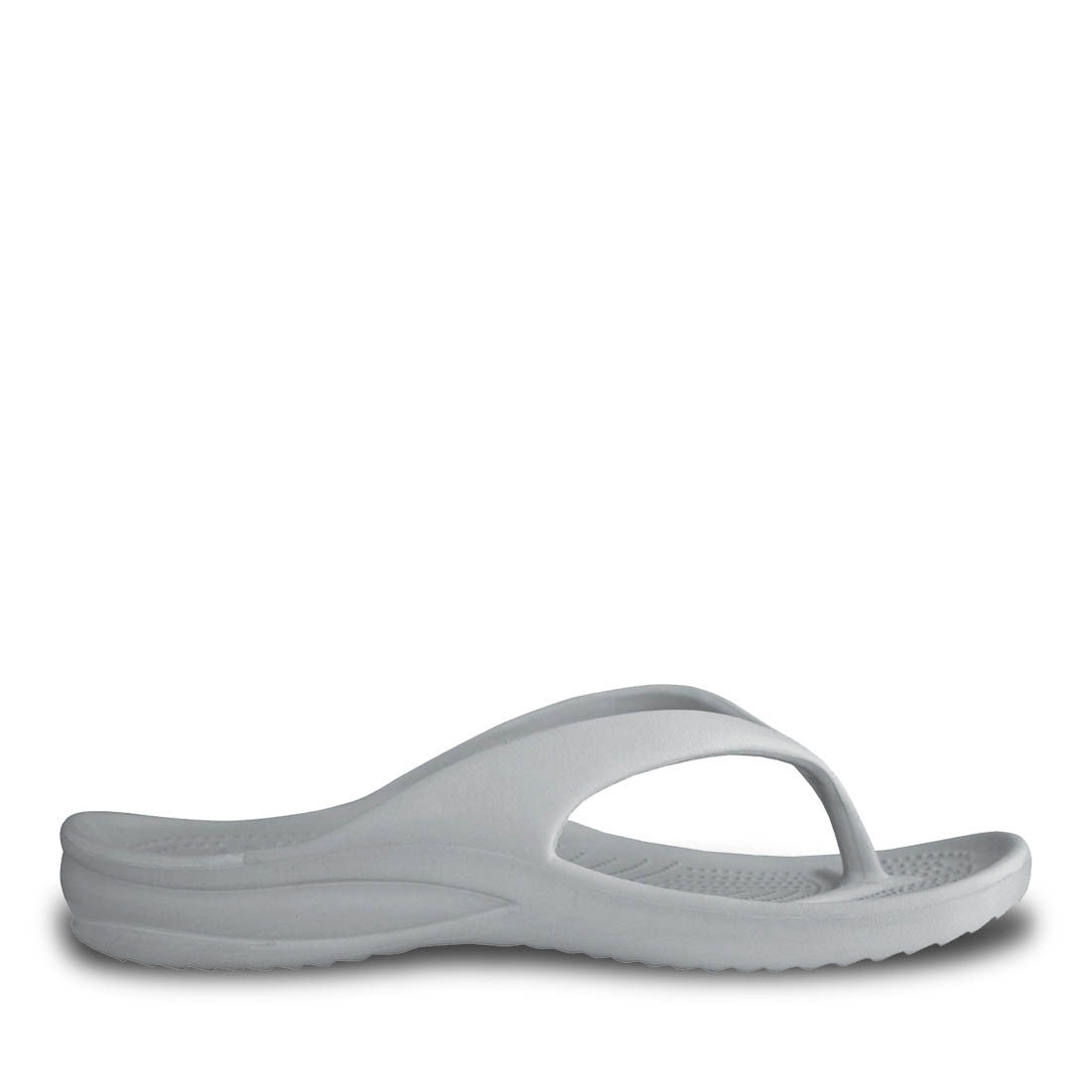 Dama Rubber Flip Flop Sandals - Black White 2 –
