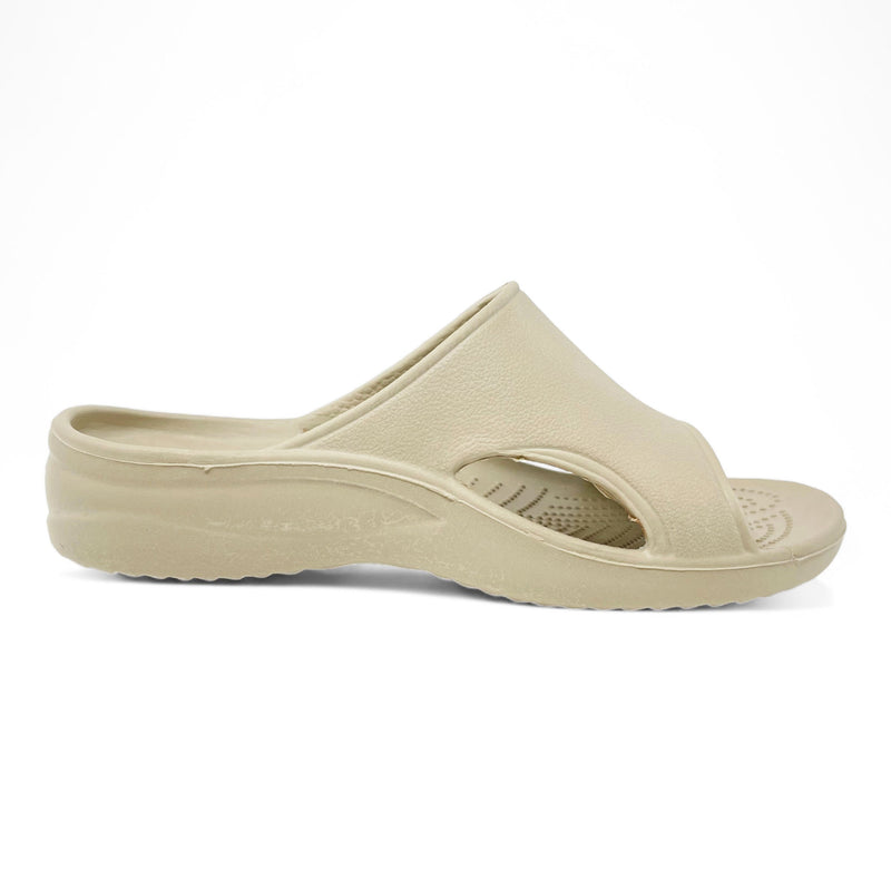 Women's Slides - Tan