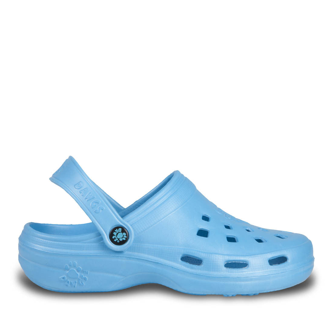 Women's Beach Dawgs Clogs - Peacock Blue